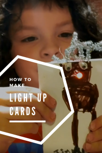 how to make light up cards