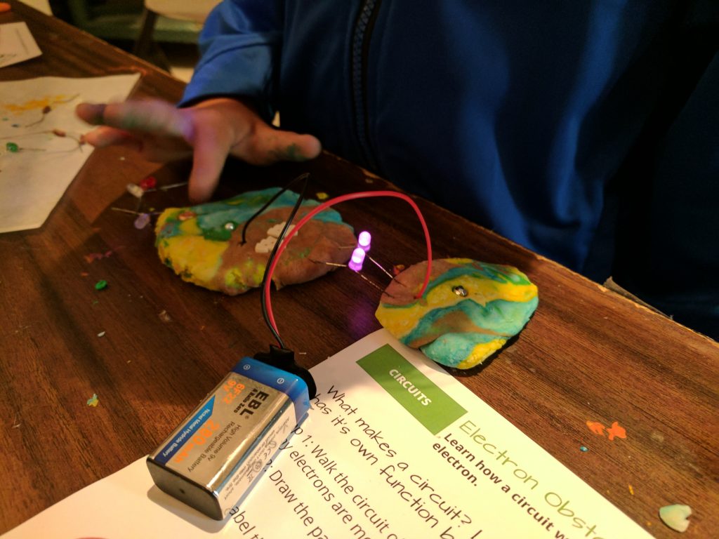 Learning circuits with playdoh