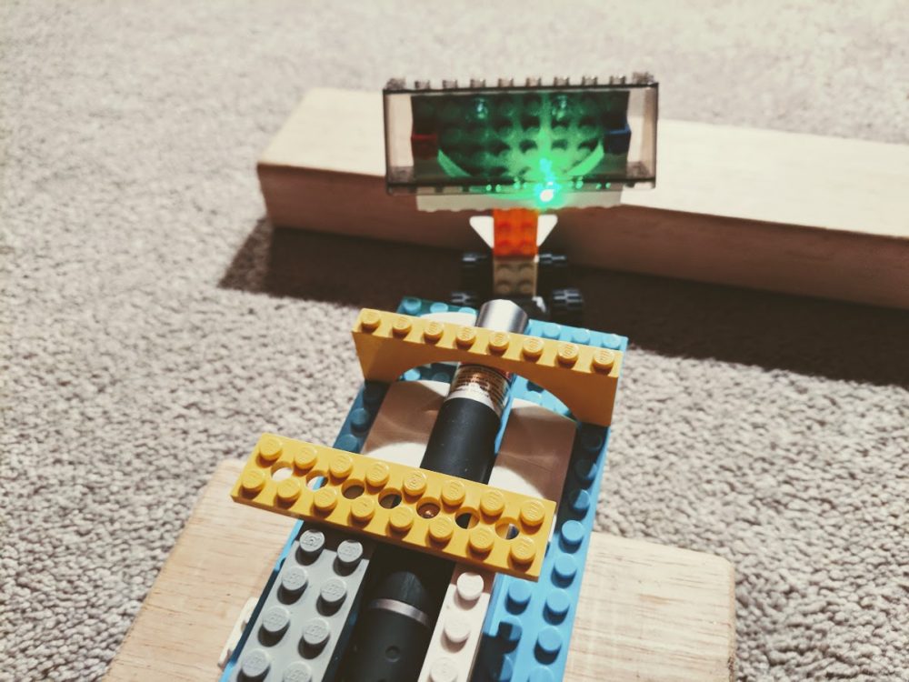 building a laser microscope for kids using legos