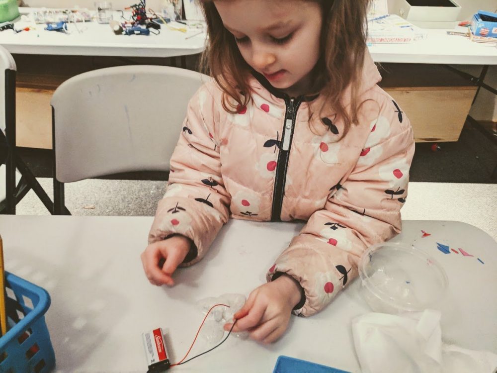 conductive slime rainbow for St Patricks Day conductive slime rainbow for St Patricks Day