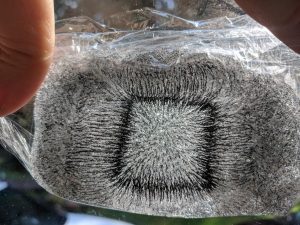 magnetic slime field lines make a great slime science fair project