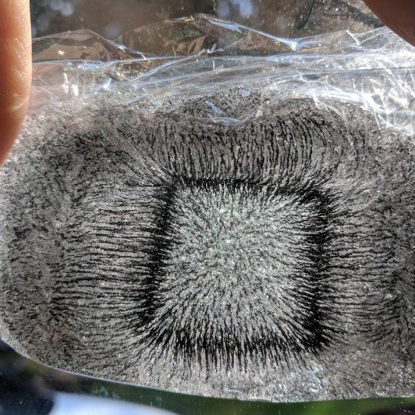 magnetic slime field lines make a great slime science fair project